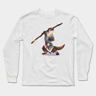 Monk Otter Long Sleeve T-Shirt